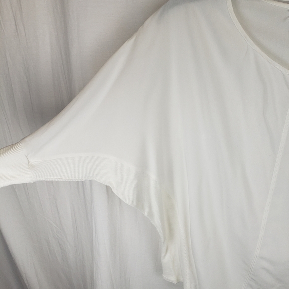 Two by Vince Camuto Off White Long Sleeve Shirt Sz XS - Picture 4 of 9